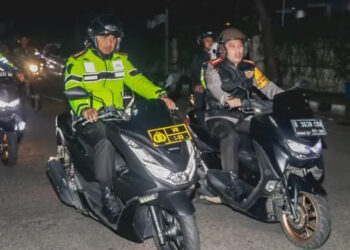 Antisipasi Tawuran, Polres Metro Tangerang Kota Gelar Patroli Skala Besar