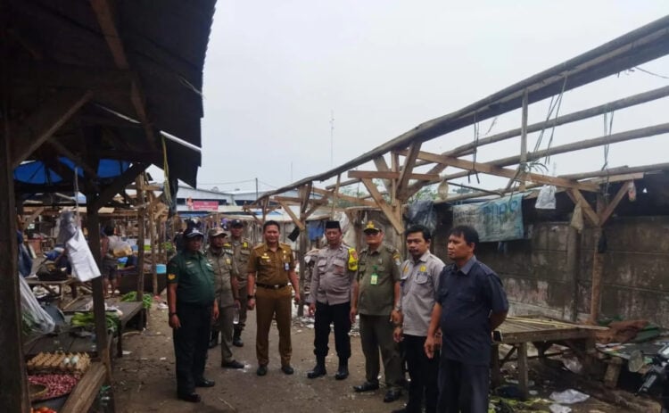 Ratusan Pedagang Pasar Sentiong Balaraja Direlokasi