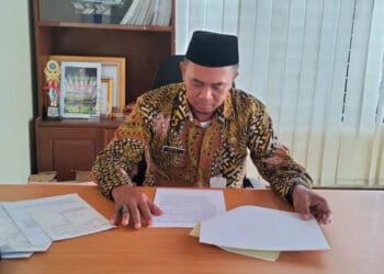 Kepala Dinas Kawasan Permukiman dan Pertanahan (DKPP) Kabupaten Pandeglang, Roni. (ADIB FAHRIE/SATELITNEWS.COM)