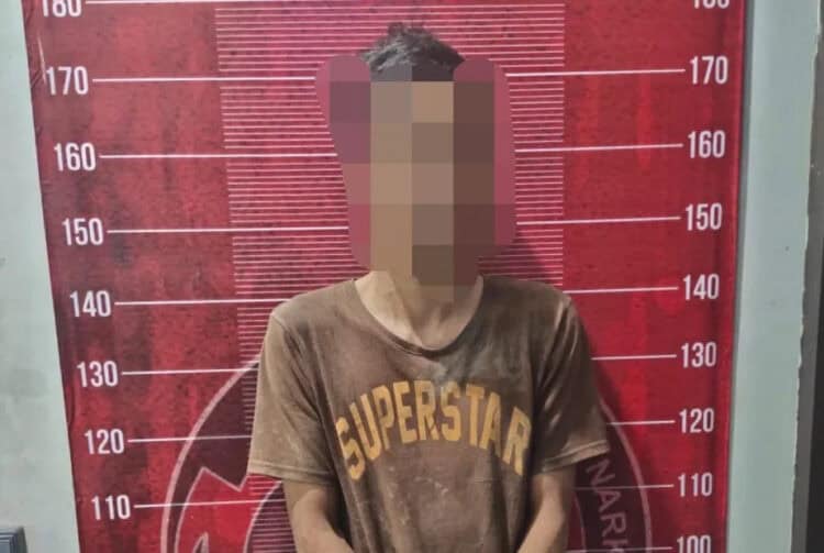 Terduga Pengedar Sabu, dibekuk tim Satresnarkoba Polres Serang. (ISTIMEWA)
