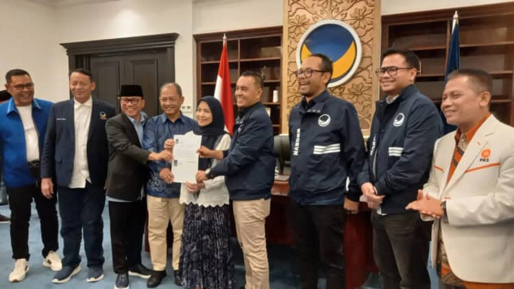 Ratu Rachmatu Zakiyah, Najib Hamas, DPP Partai NasDem. (ISTIMEWA)