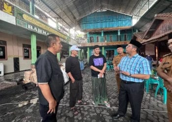 Ponpes Rahmatul Ummah Terbakar , Arief Wismansyah Ajak Warga Salurkan Donasi