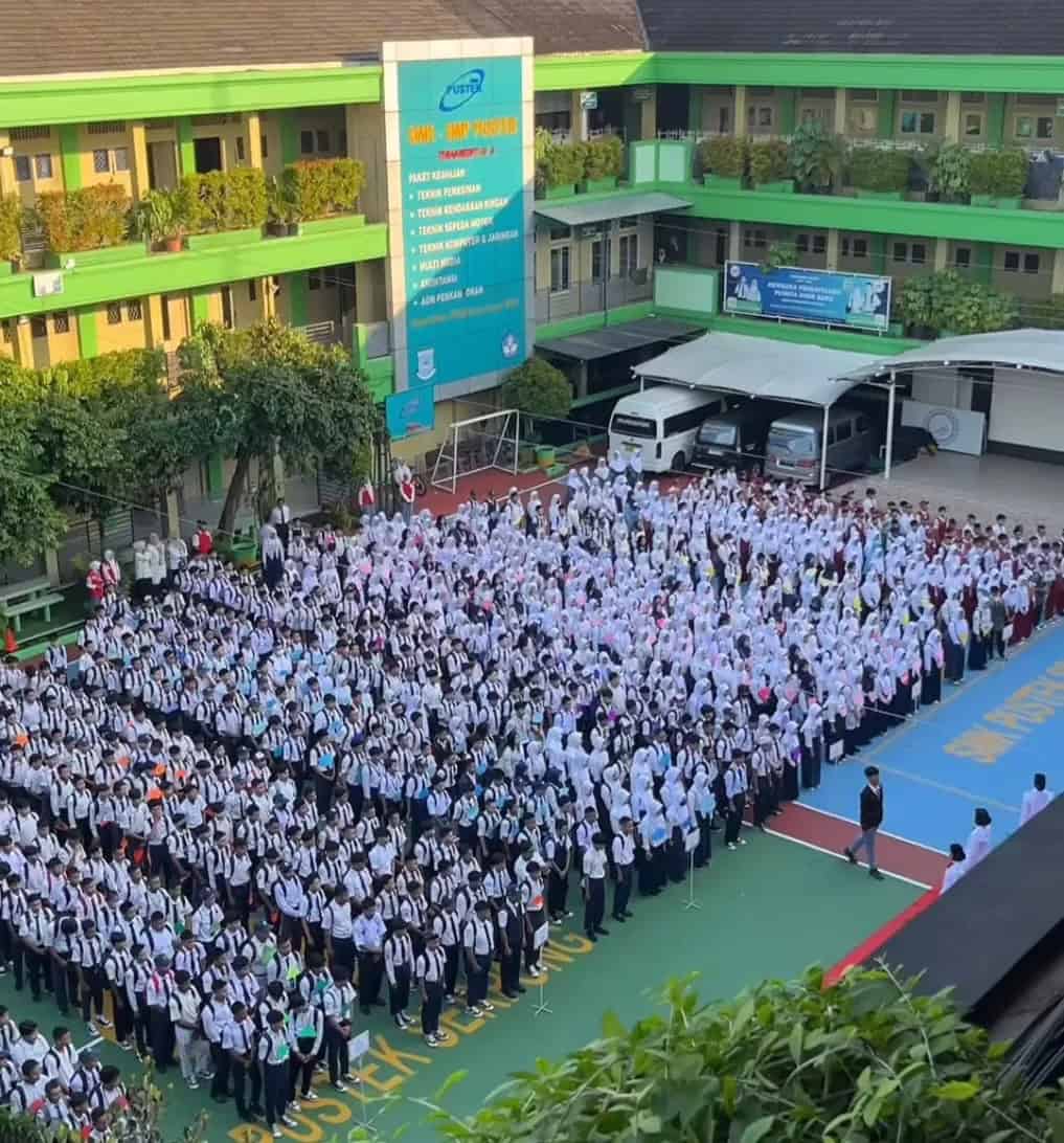 Ratusan Siswa Baru SMK Pustek Serpong Ikuti MPLS