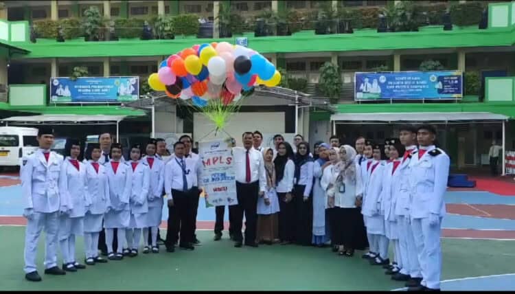 Ratusan Siswa Baru SMK Pustek Serpong Ikuti MPLS