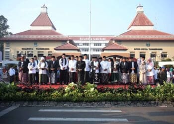 Pj Wali kota Tangerang Kegiatan Jalan Sehat Sarungan Terus Ditingkatkan Agar Menarik Wisatawan dan Ekonomi