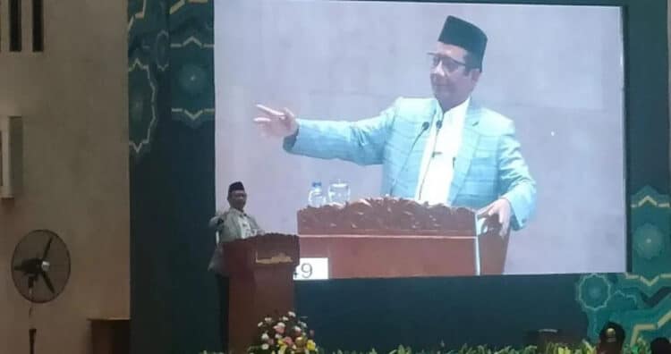 Pesan Mahfud MD, "Pemilu Selesai, Jangan Marah Melulu"