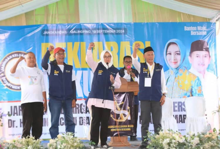Gagas Program Poros Desa, Airin-Ade Didukung Warga Banten Selatan