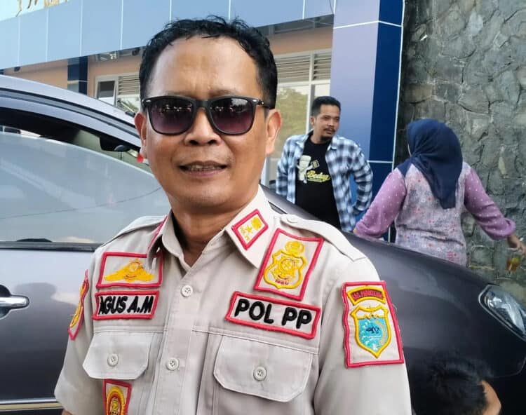 Kasat Pol PP Pandeglang, Agus Amin Mursalin. (DOKUMEN/SATELITNEWS.COM)