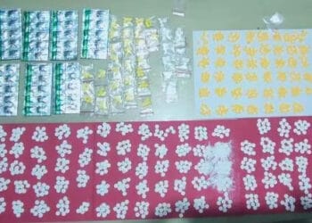 Berkedok Toko Buku, Pengedar Obat Terlarang di Benda Diamankan Polisi