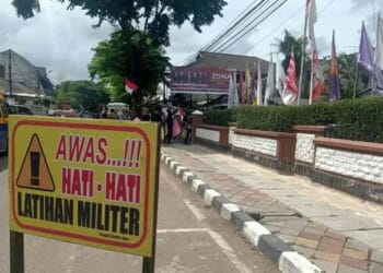 Gandeng Tentara, KPU Kota Tangerang Gelar Simulasi Aksi Massa Selama 5 Hari