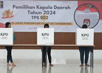 Begini Suasana Pilkada di Lapas Perempuan Kelas IIA Tangerang