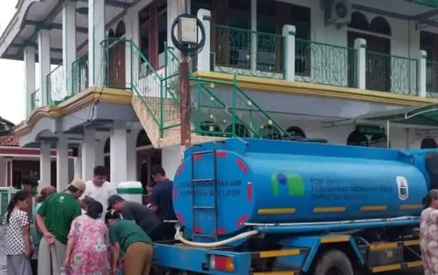 IPA Terendam Lumpur, Distribusi Air Perumdam Tirta Kalimaya Lebak Tersendat