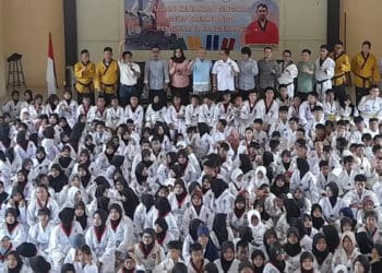 Tingkatkan Kualitas, 1.266 Anggota Taekwondo Kabupaten Tangerang Ikut UKT