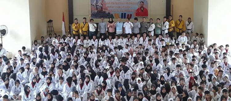 Tingkatkan Kualitas, 1.266 Anggota Taekwondo Kabupaten Tangerang Ikut UKT