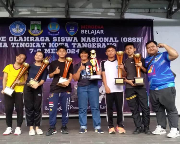 Kembali Ukir Prestasi, SMAN 6 Kota Tangerang Raih Juara Umum O2SN Kota Tangerang