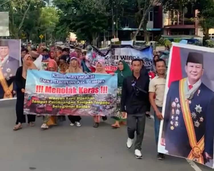 Pembangunan TPST Cileles Lebak Terus Ditolak Warga