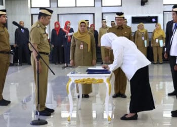 60 ASN Dilantik Pj Bupati Tangerang