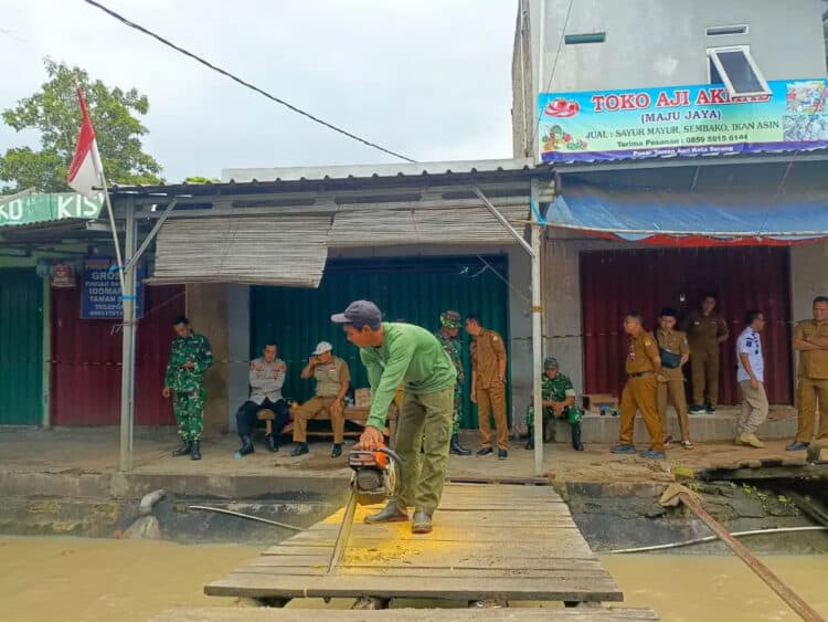 Pemkot Serang Relokasi Pedagang yang Berjualan di Taman Sari