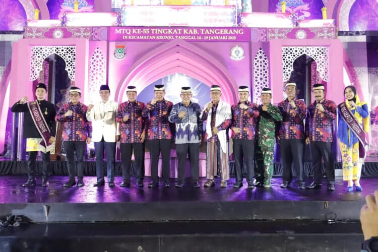 Pj Bupati Tangerang Resmi Buka MTQ ke-55: Ajang Menggali Potensi dan Cinta Al-Qur’an