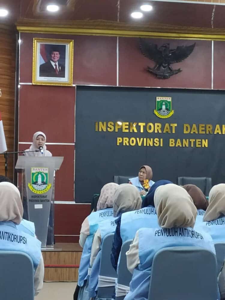 Ratusan penyuluh antikorupsi Provinsi Banten, didorong untuk memperkuat integritas, sebagai salah satu upaya pencegahan dari tindakan korupsi. (ISTIMEWA)