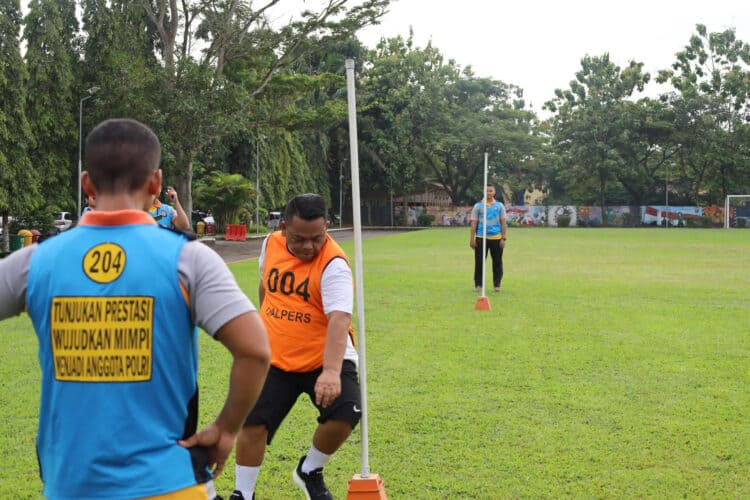 Polda Banten Gelar Tes Kesemaptaan Jasmani
