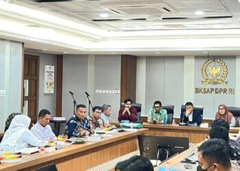 Forum Pegawai Non PNS Republik Indonesia, saat beraudiensi dengan Mardani Ali Sera. (Dokumentasi Forum Pegawai Non PNS Republik Indonesia)
