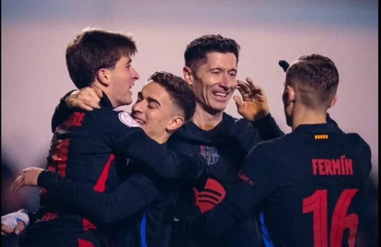 Hasil Barbastro vs Barcelona, Lewandowski Bawa Blaugrana Menang Telak