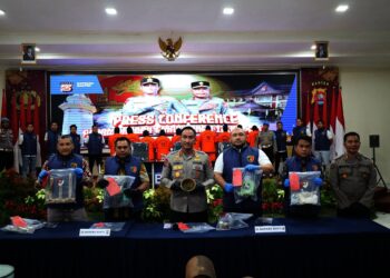 Polda Banten Berantas Penambangan Emas Ilegal, 10 Pelaku Ditangkap di Lebak