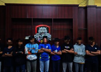 Joki Balap Liar Diciduk Tim Resmob Ditreskrimum Polda Banten di Kota Serang