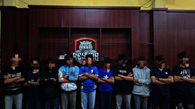 Joki Balap Liar Diciduk Tim Resmob Ditreskrimum Polda Banten di Kota Serang