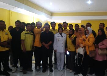 Wabup Tangerang.Intan Disambut Hangat Ratusan Kader Golkar