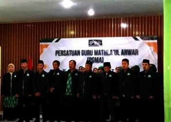 Pengurus PGMA Pandeglang periode 2025-2030, dilantik, di Gedung MUI Kabupaten Pandeglang, Selasa (25/2/2025). (ISTIMEWA)