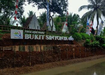 Lokasi Mina Agro Wisata Bukit Sinyonya, Desa Bandung, Kecamatan Banjar, Kabupaten Pandeglang. (DOKUMEN/SATELITNEWS.COM)