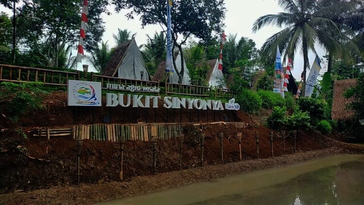 Lokasi Mina Agro Wisata Bukit Sinyonya, Desa Bandung, Kecamatan Banjar, Kabupaten Pandeglang. (DOKUMEN/SATELITNEWS.COM)