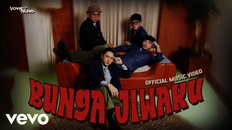 Lirik Lagu Bunga Jiwaku – Yovie & Nuno