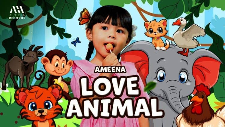 Lirik Lagu Love Animal – Ameena