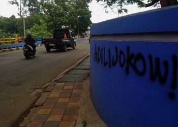Coretan "Adili Jokowi" Menyebar di Kota Tangerang, Ini Kata Peneliti BRIN