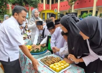 Pendidikan Gizi Seimbang, DKP Kota Tangerang Goes To School Sosialisasi B2SA