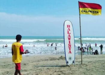 100 Personel Balawista Disebar Amankan Wisata Pantai di Lebak