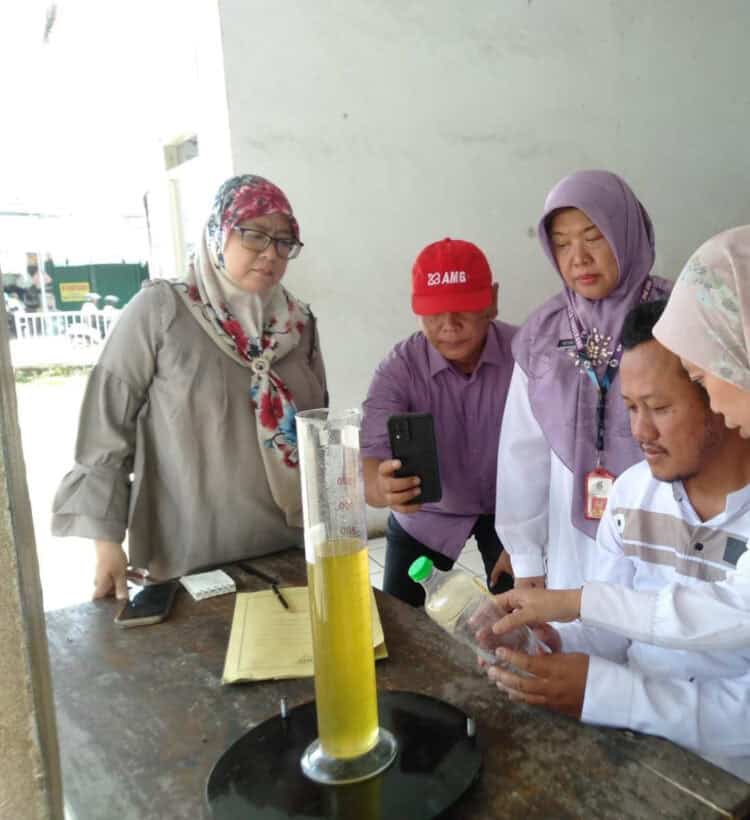 Dinas Indag Kabupaten Tangerang Razia Minyak Goreng di Pasar Tradisonal