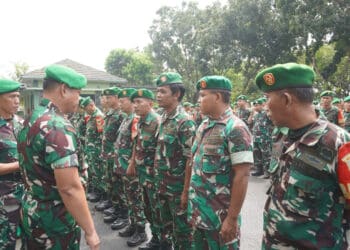 Kodim 0510/Tigaraksa Lepas Anggota Cuti Lebaran 1446 H Gelombang Pertama