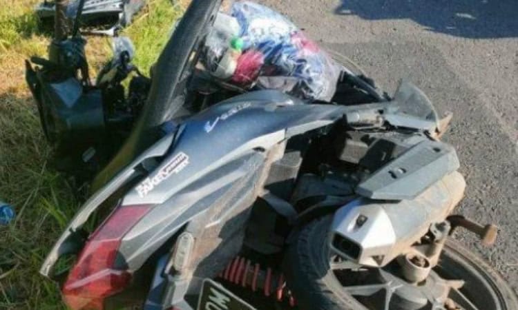 Pemotor di Lebak Tewas Usai Tabrakan dengan Mobil