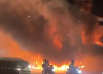 Bocah Main Petasan, Empat Ruko di Serpong Utara Terbakar