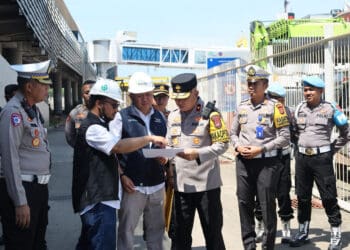 Wakapolda Banten Tinjau Pos Pengamanan dan ASDP Merak
