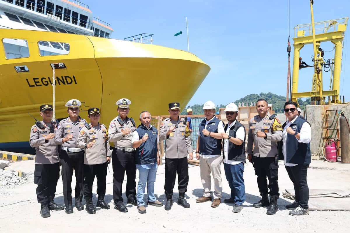 Wakapolda Banten Tinjau Pos Pengamanan dan ASDP Merak 
