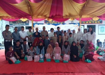 Kapolsek Tigaraksa Gelar Buka Puasa Bersama dan Santunan Anak Yatim