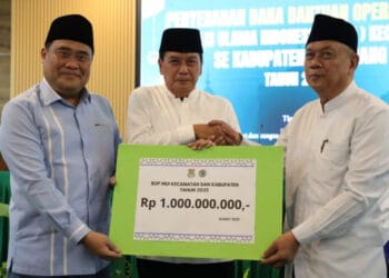 MUI Kabupaten Tangerang Terima Bantuan Operasional Tahun 2025
