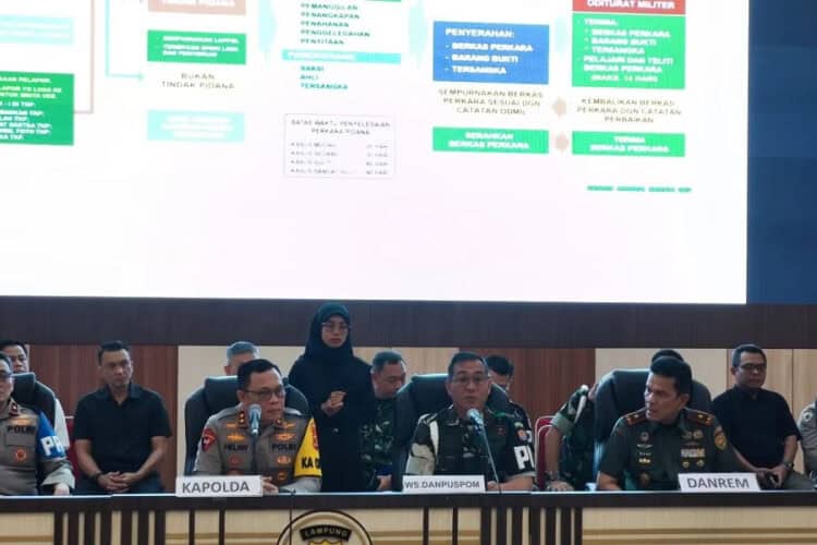 Dua Oknum TNI Tersangka Kasus Penembakan Tewaskan Tiga Polisi