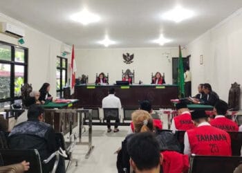 2 Pendemo Anarkis yang Menyebabkan Tewasnya Anggota Satpol PP Lebak Jalani Sidang Perdana