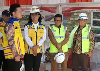 Wapres Gibran Tinjau Progres Pembangunan Tol Serpan Seksi II